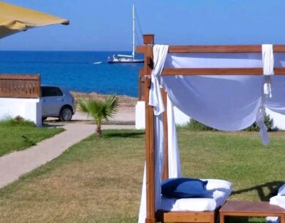 Villa s+3 pied dans l&rsquo;eau plage de kerkouen